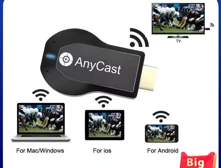 WiFi Android Smart TV bezprzewodowy adapter