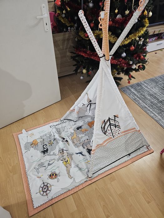 Tipi, mata edukacyjna dla dzieci 3w1