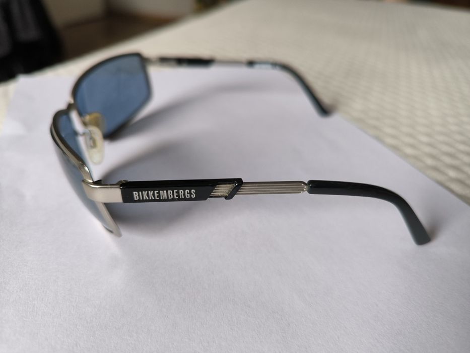 Bikkembergs okulary przeciwsłoneczne męskie metal