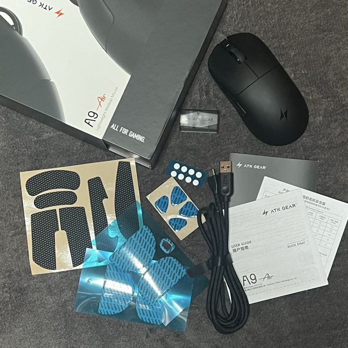 ATK A9 Air Бездротова ігрова мишка  PAW3950Ultra