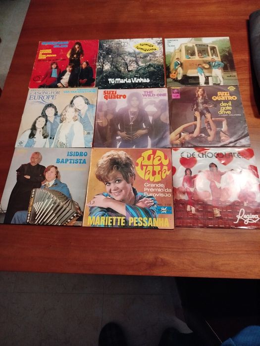 Cassetes e Discos Vinil