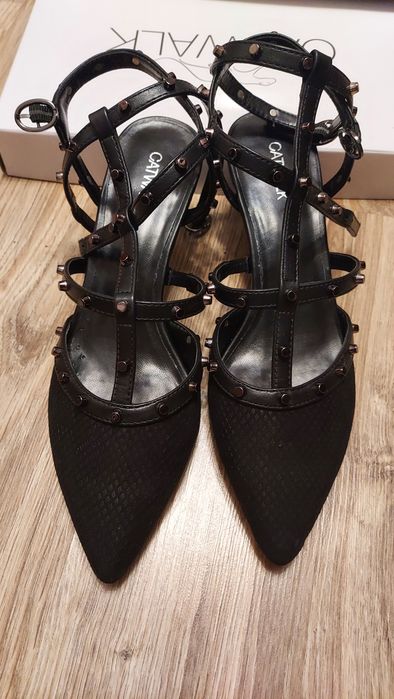 Buty szpilki catwalc