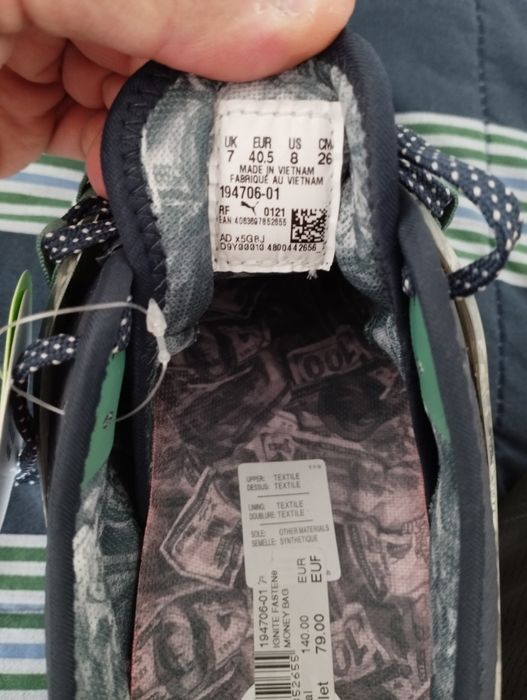 Puma Golf shoes Ignite fasten 8 Money bag