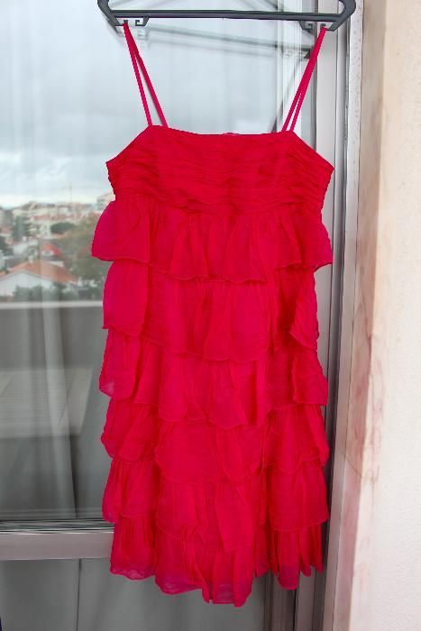 Vestido rosa cerimónia - 34 - TINTORETTO