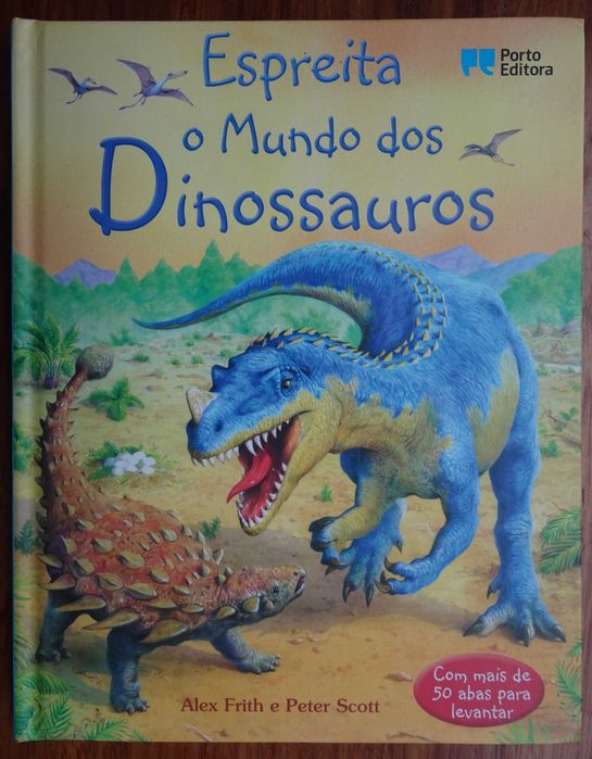 Espreita O Mundo dos Dinossauros (Com Mais de 50 Abas Para Levantar)