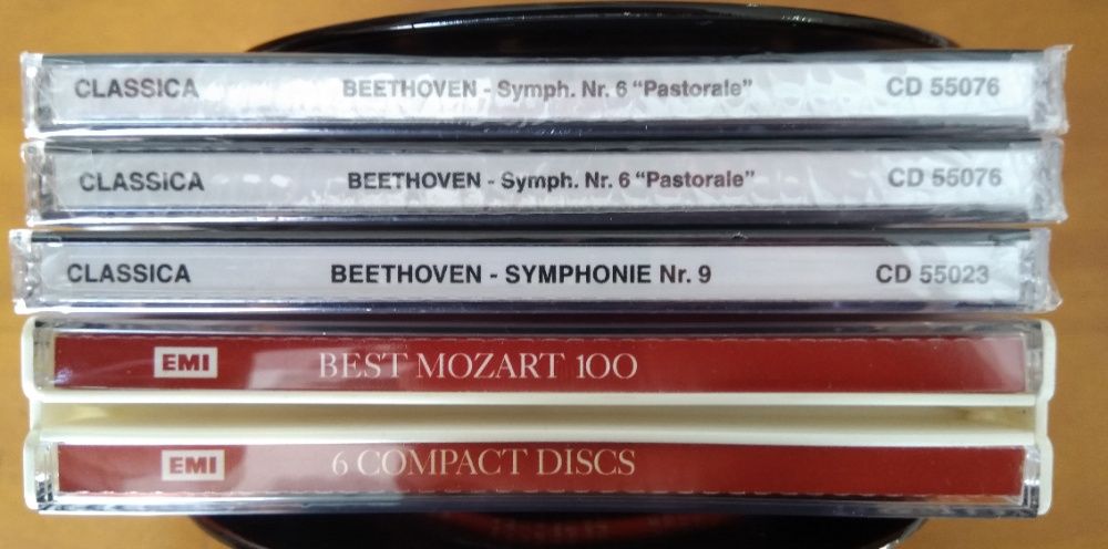 Lote de CD Música (novos/selados)