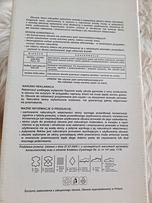 Półbuty skórzane na szpilce