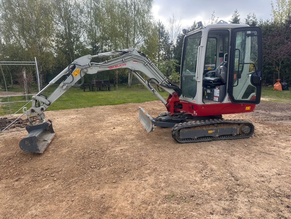 Minikoparka, usługi minikoparką, Szczecin, Police, Gryfino i okolice