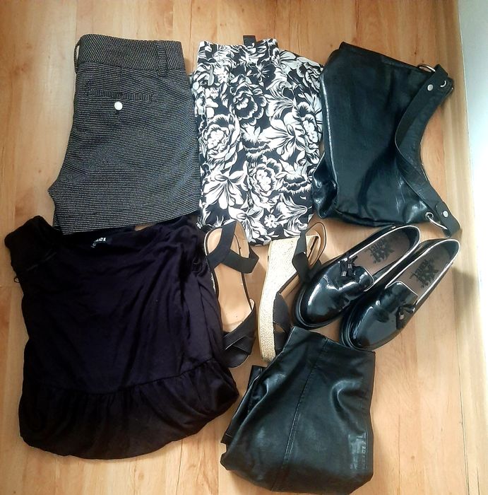 Zestaw roz L/XL 40/42 30 sztuk mega paka odzież damska ubrania