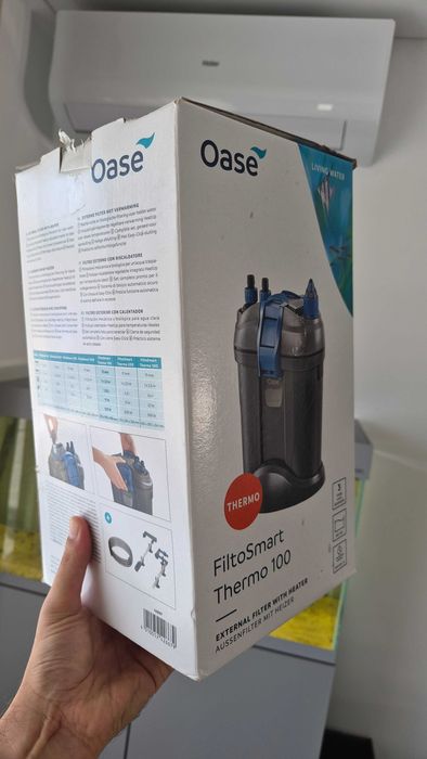 Oase Thermo 100, filtro aquarios ate 100 litros com termostato