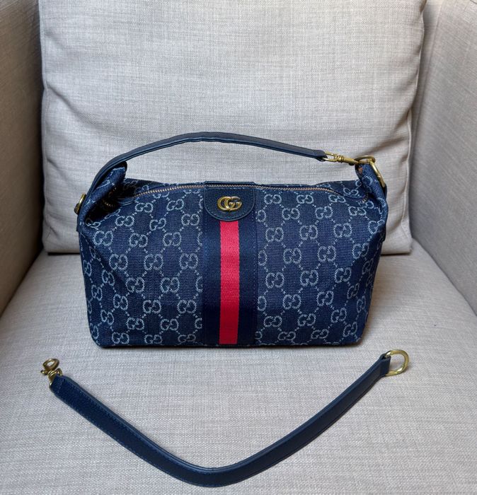 Torba Torebka Kosmetyczka Gucci materiałowa