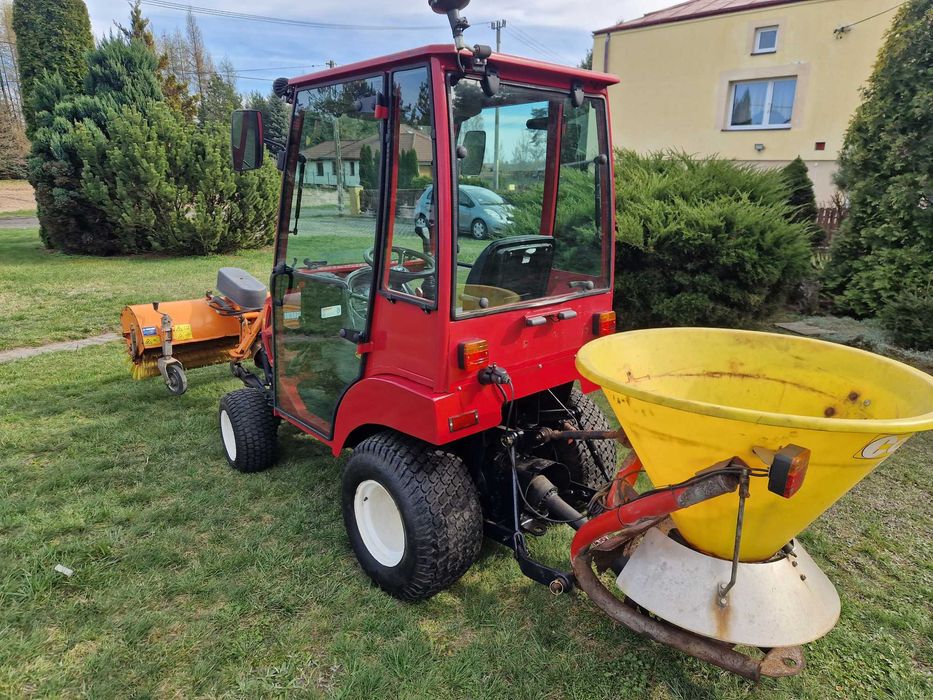 traktorek komunalny Shibaura SX26 rok 2015 kabina , 4x4