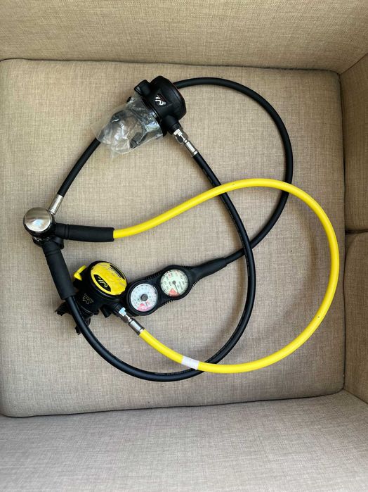 Conjunto Regulador Mergulho + Consola e Octopus Beuchat