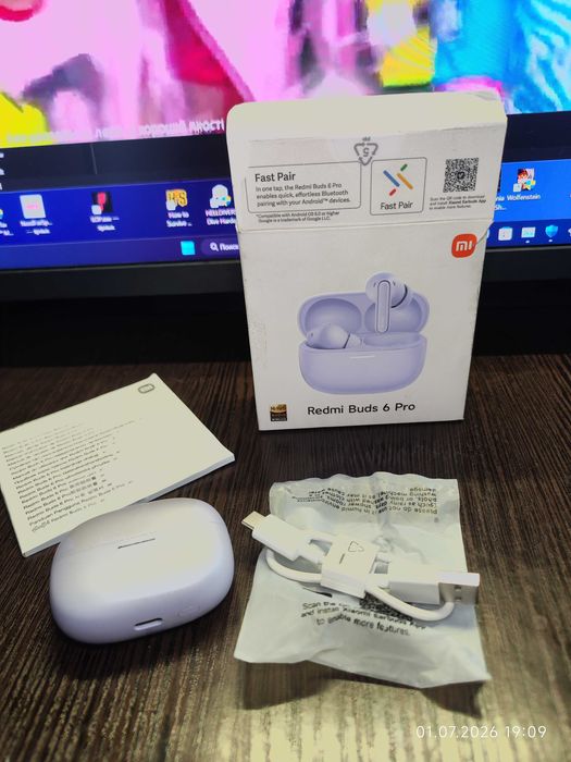 ТОПОВІ Xiaomi buds 6 pro флагман
