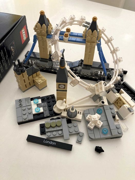 Lego Arquitetura Parir/London/Chicago 21044/21034/21033