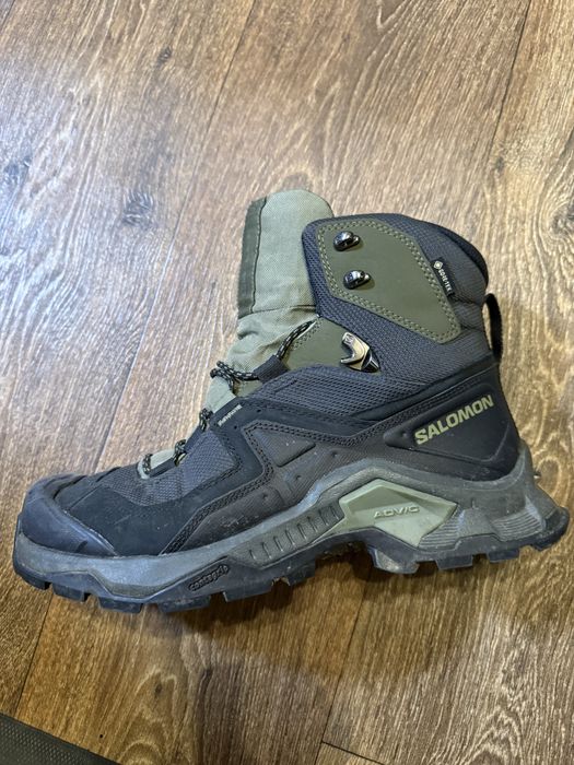 Salomon высокие треккинговые/тактические ботинки с GORE-TEX, Ortholite и подошвой Contagrip