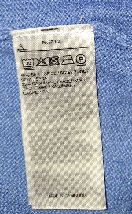 Sweter półgolf kaszmirowy Galeria