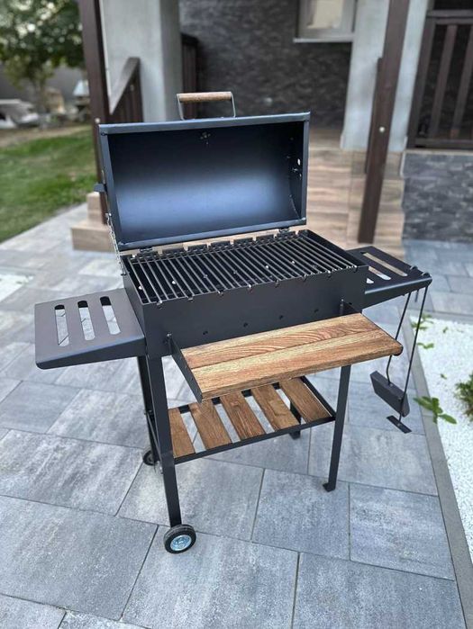 Мангал з кришкою метал 4 мм ВСЕ В КОМПЛЕКТІ