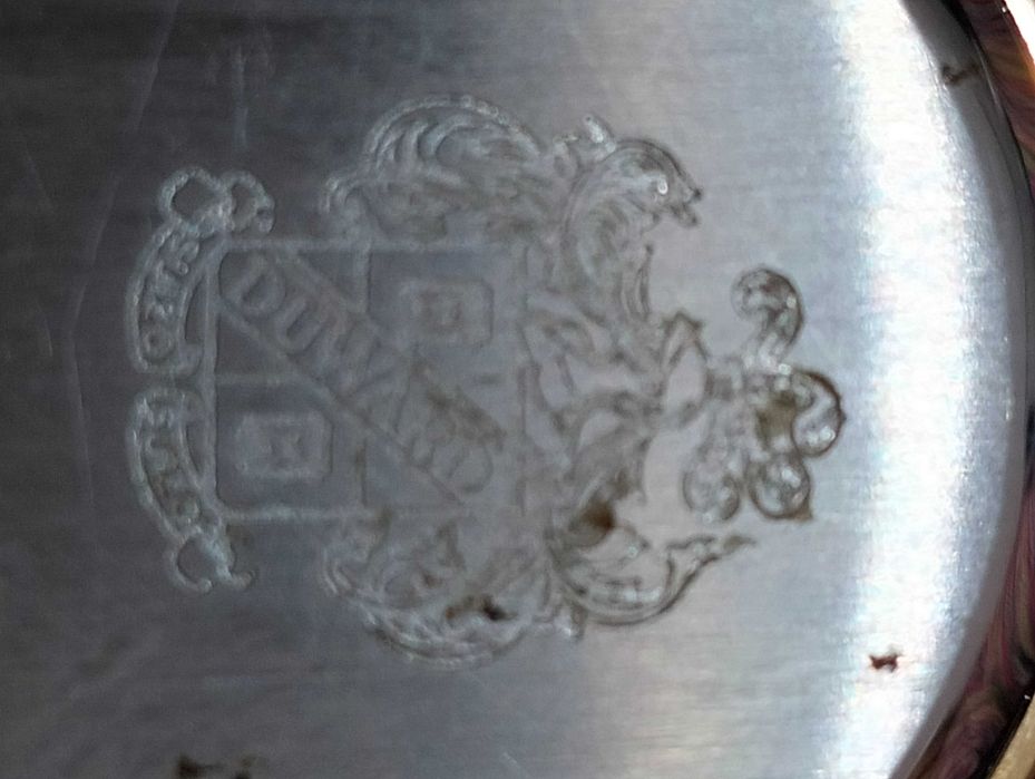 Relógio DUWARD Diplomatic original, plaque ouro. Ver desconto no texto