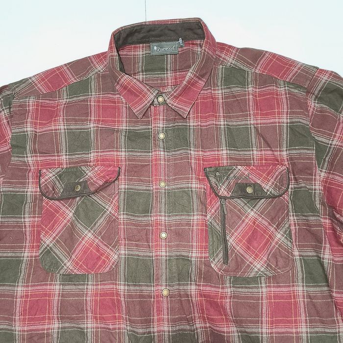 Exclusive Мужская рубаха PINEWOOD LS,байка,охота, рыбалка,58-60.