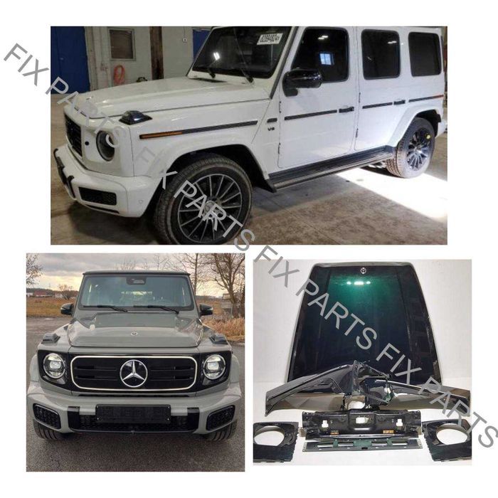 Двери Mercedes-Benz EQG оригинал + стекло, обшивка, ручки