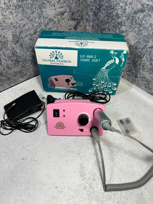 Фрезер для манікюру Global GF-868-2, 35000 обертів