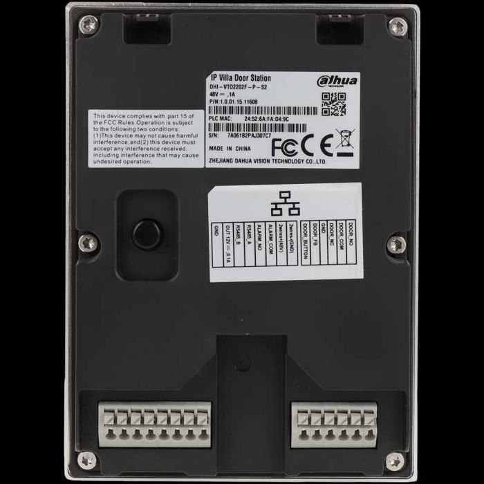DAHUA Video Intercom System – 2-Wire / Surface-Mount / Flush-Mount IP Model64751293029761122