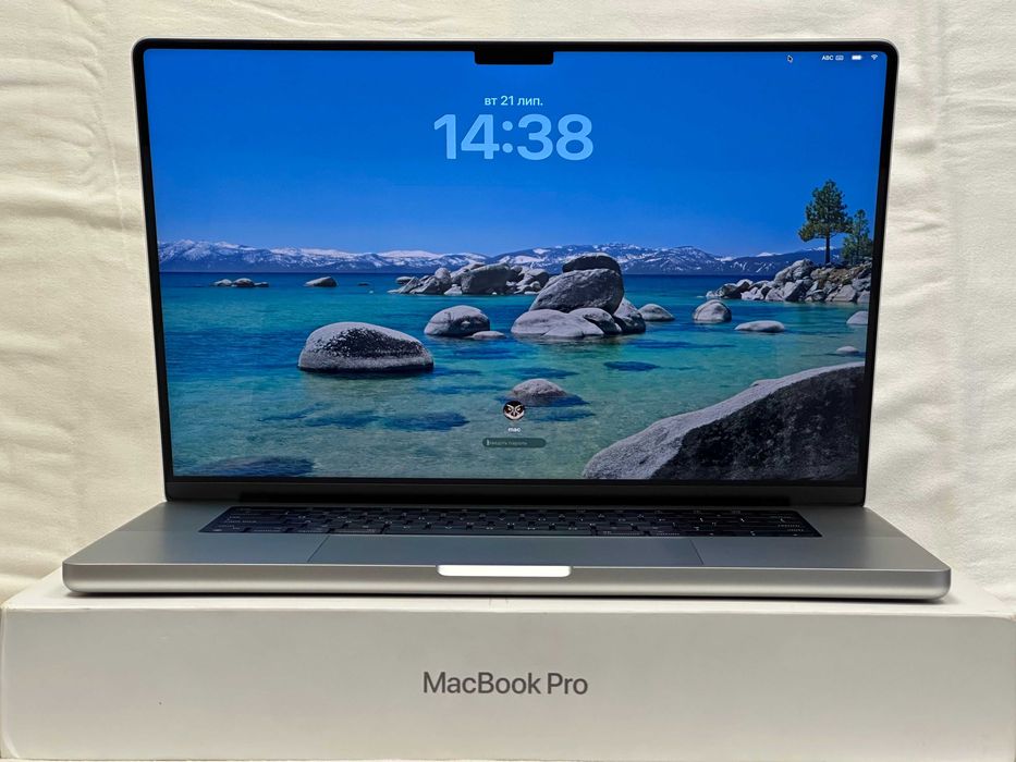 macbook pro 16 m1 pro 32gb - купить ноутбуки и аксессуары - Цена