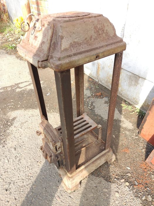 Печь камин буржуйка старинная