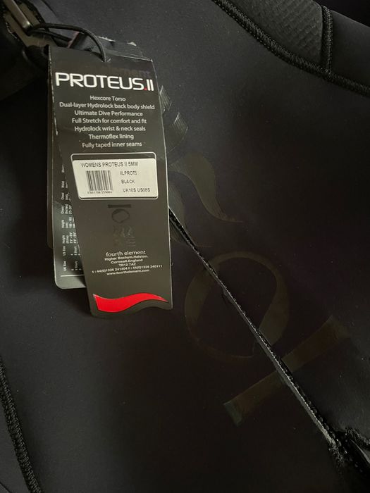 Fato mergulho NOVO mulher Fourth Element Proteus II