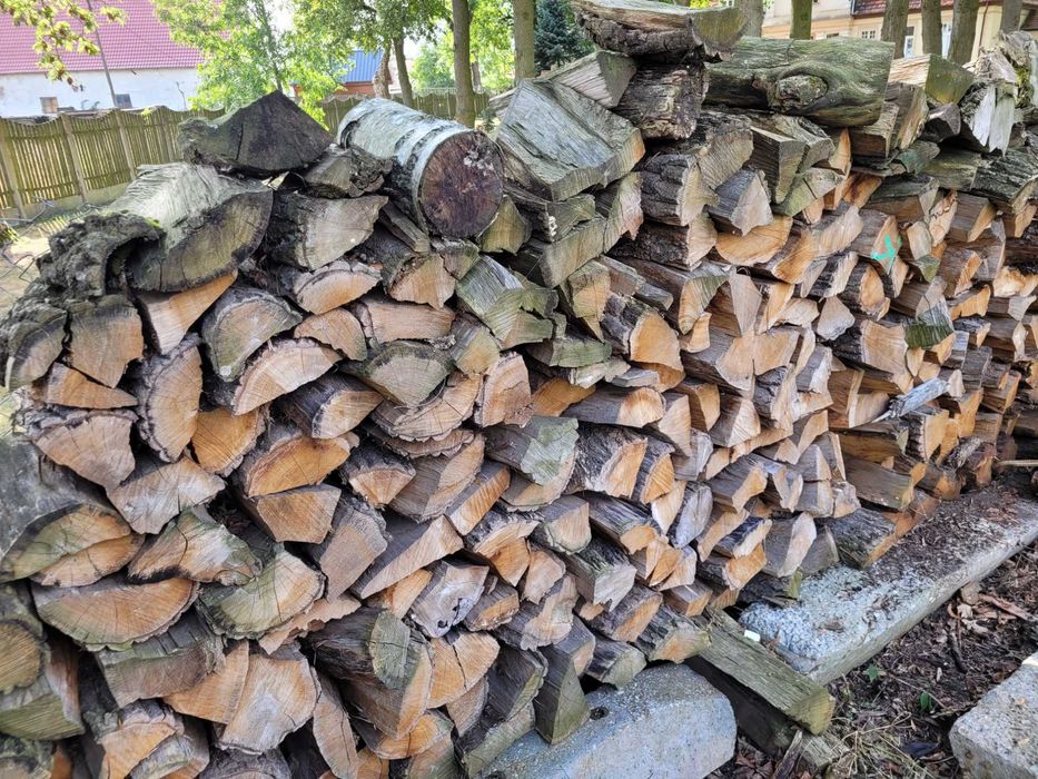 Drewno kominkowe dąb PREMIUM sezonowane rąbane