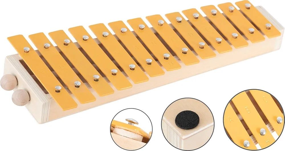 Dzwonki, cymbałki drewniane