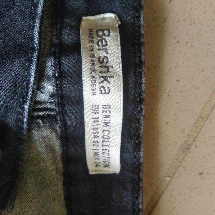 Spodnie damskie moto rozmiar XS Bershka