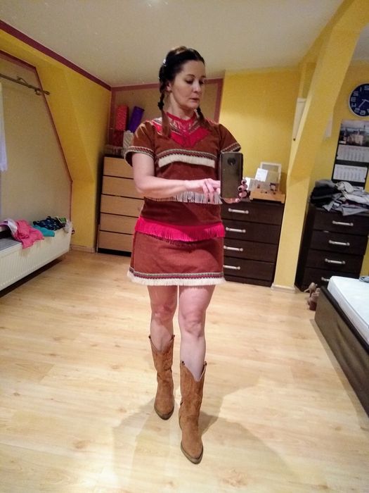 Przebranie/strój indianki S/M