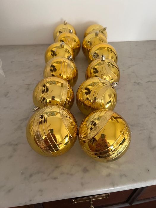 Bolas de natal cristal