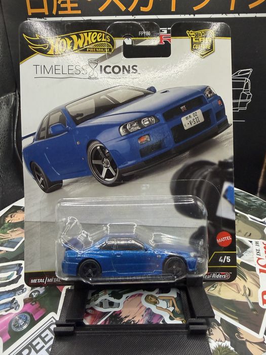 Hot Wheels - Timeless Icons - Nissan Skyline GT-R - BOX  Skyline