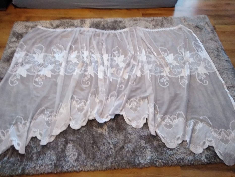 Firanka na podwójne okno