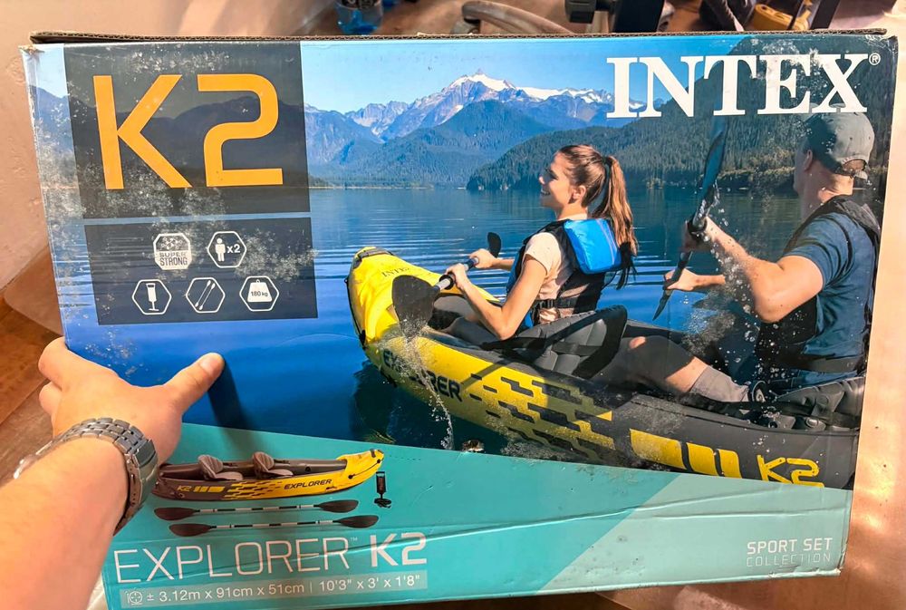 Kajak K2 Nowy Zestaw