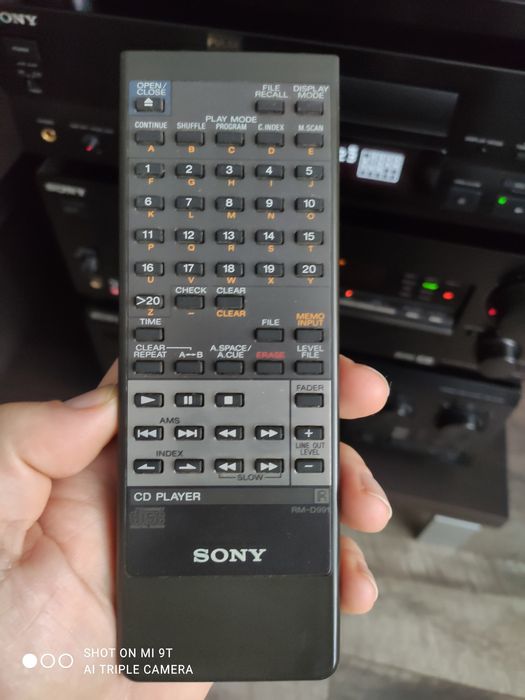 Odtwarzacz cd SONY CDP-X303ES + oryginalny PILOT stan