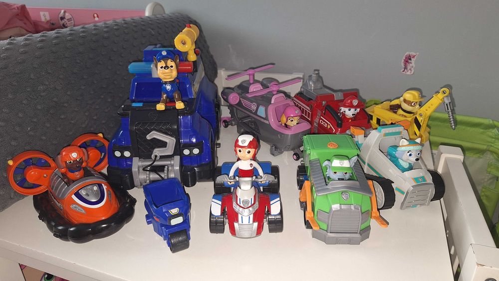 Super duży zestaw Psi Patrol Paw Patrol