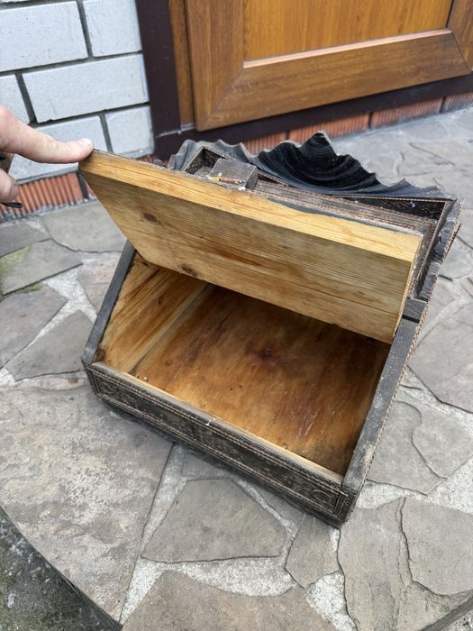 Хлебница (ретро) деревянная.