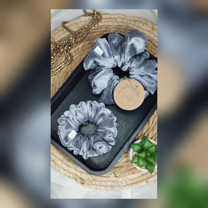Gumki do włosów Scrunchies - Lovely - Handmade