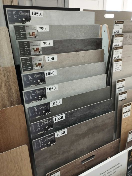 SPC ламінат та вініл замковий, товщина 4-6мм, вигідна ціна, є доставка