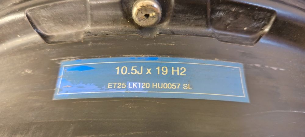 BBS CH R 19 BMW tył tylna 5x120