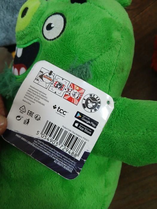 Angry Birds bonecos