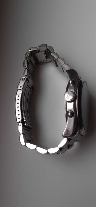 Zegarek z bransoletką POLICE  Chronograph-stoper ładny stan.