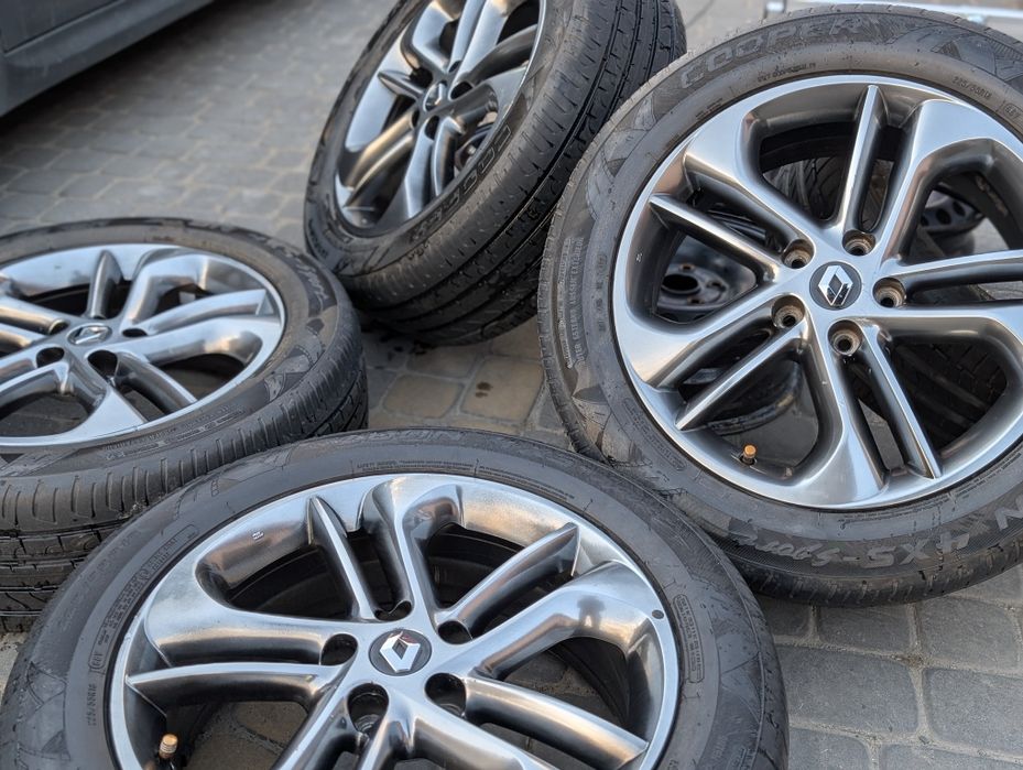 Диски легкосплавні 5x114.3 R18 Nissan Quashqai X-Trail рог Рено колеос