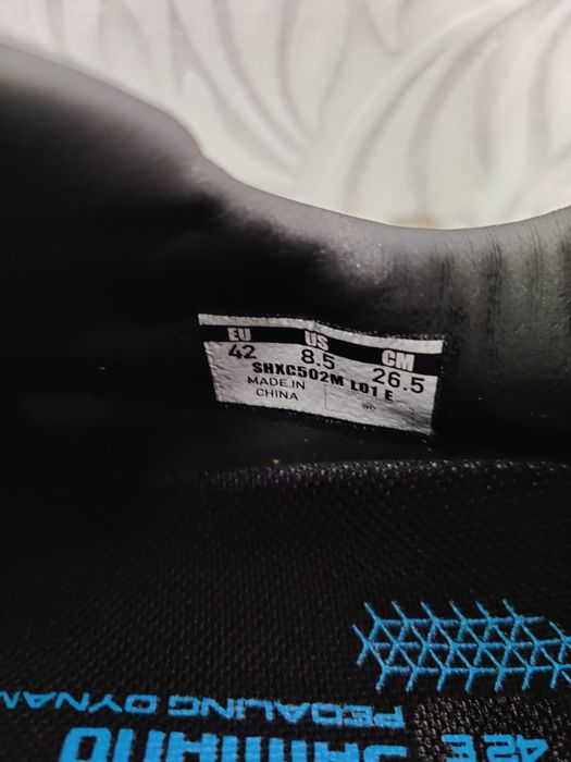 Buty rowerowe shimano XC5 rozmiar 42 boa spd gravel triathlon