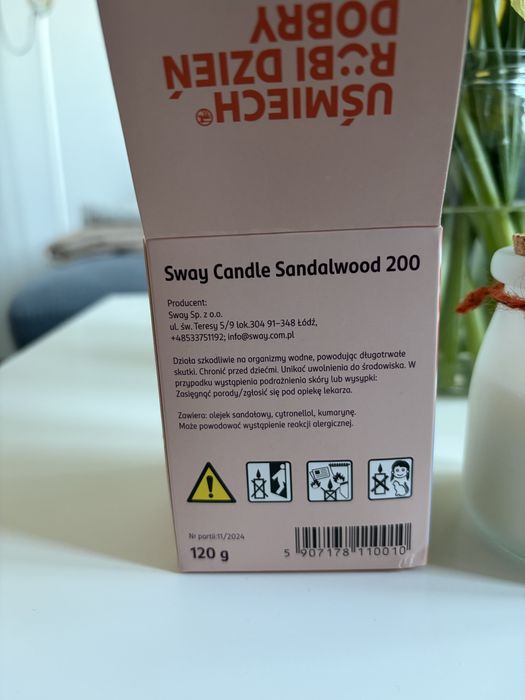 Zestaw well-being (nowy). Masażer do twarzy + świeczka zapachowa