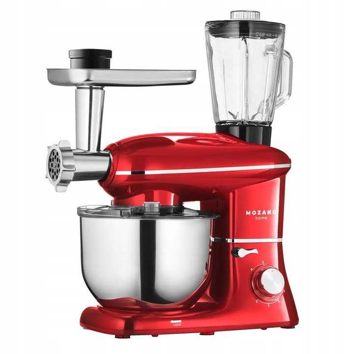 4w1 ZESTAW Robot kuchenny planetarny BLENDER mikser maszynka do mięsa